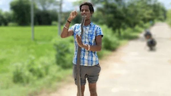 நாகப்பாம்புடன் லிப் லாக் ரீல்ஸ்.. ஒரேபோடு போட்டதில்.. உயிரை இழந்த தெலங்கானா இளைஞர்