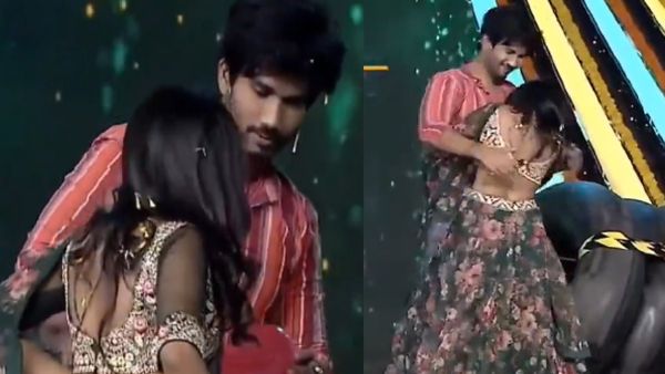 இப்படி பலூன் உடைக்கணுமா? கட்டிப்புரண்டு உருண்டு.. ரீல் ஜோடியை கண்டு விக்கித்த நேயர்கள்.. என்னாச்சு