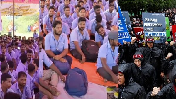 காஞ்சி சாம்சங் ஊழியர்கள் ஸ்டிரைக்.. தென்கொரியாவிலிருந்து எழுந்த ஆதரவு! தீர்ப்பு எப்போது?
