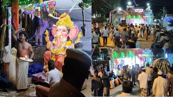 இஸ்லாமிய பெண் உயிரிழப்பு.. விநாயகர் சிலை வழியே இறுதி ஊர்வலம்.. ஓம் காளி என முழக்கமிட்ட நபர்கள்