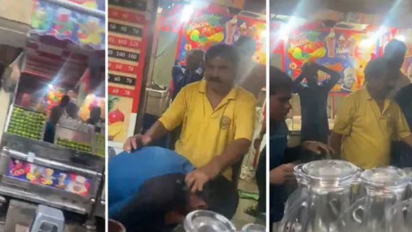 பழ ஜூசில் யூரின் கலந்து விற்ற கடைக்காரர்.. விசாரணைக்கு சென்ற போலீசாருக்கு காத்திருந்த ஷாக்