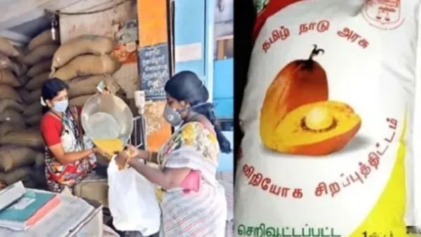 பாமாயில் விலை சல்லுனு ஏறுது.. ரேஷன்தாரர்களுக்கு ஹேப்பி நியூஸ்.. தமிழக அரசு தந்த தித்திப்பு அறிவிப்பு