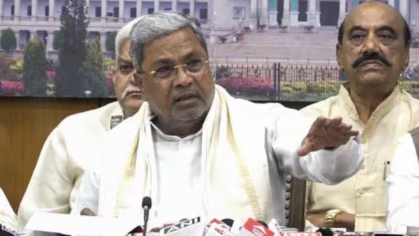 சித்தராமையா - மனைவி உள்பட 4 பேர் மீதும் பாய்ந்த வழக்கு.. முடா முறைகேடு வழக்கில் முற்றிய நெருக்கடி