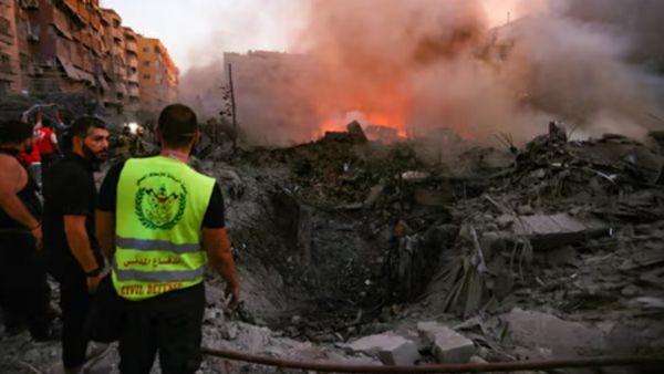 பெய்ரூட் மீது இஸ்ரேல் சரமாரி தாக்குதல்.. ஹில்புல்லாவின் முக்கிய தலைக்கு குறி! மாறும் போரின் தன்மை