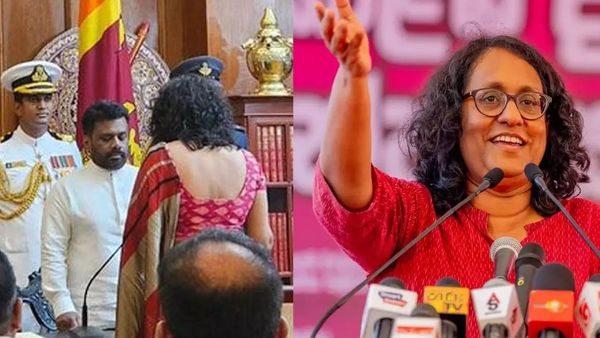 இலங்கை அரசியலையே புரட்டி போட்ட பெண்.. புதிய பிரதமர் ஹரிணி அமரசூரிய.. யார் தெரியுமா?