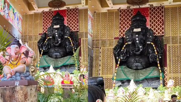 மஞ்சளிலே செய்திடினும் மண்ணினாலே செய்திடினும்.. விநாயகர் சதுர்த்தி விழா.. மெகா பிள்ளையாருக்கு பூஜை