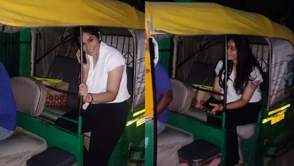 ரயில்வே ஸ்டேஷன் வாசலில்.. ஆட்டோவில் ரகசியமாக வந்திறங்கிய பெண் யார் பாருங்க.. ஸ்டன் ஆகி நின்ற மக்கள்