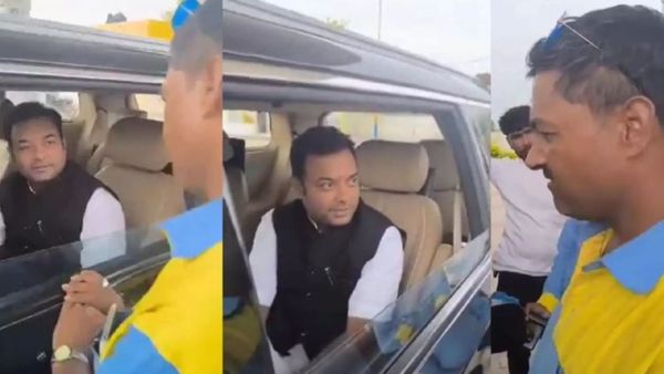 பெட்ரோல் பங்க்கில் நுழைந்த பாஜக பிரபலம்.. கார் கிட்ட போன ஊழியர்.. அடுத்து நடந்த விசித்திரம்.. பார்ரா