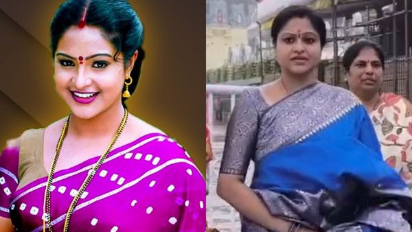 நடிகை மந்த்ரா கணவர், குழந்தையோடு திருப்பதி கோவிலில் தரிசனம்.. செல்பி கேட்டவர்களுக்கு இன்ப அதிர்ச்சி