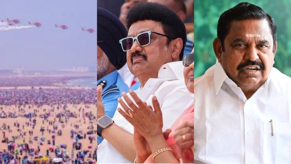 Chennai Air Show: 5 பேர் மரணத்திற்கு ஸ்டாலின் தான் காரணம்! ’இது’ கூட தெரியாதா? எகிறி அடித்த எடப்பாடி
