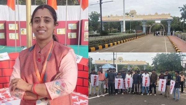 மனோன்மணியம் சுந்தரனார் பல்கலை நிர்வாகியாக ஏபிவிபி தலைவர் நியமனம்! மாணவர்கள் போராட்டம்