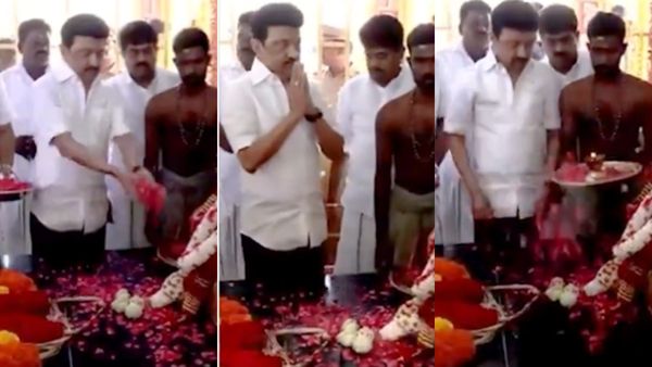 சர்ச்சையில் ஸ்டாலின்.. முத்துராமலிங்க தேவரின் நினைவிடத்தில் நடந்ததை கவனிச்சீங்களா.. பரவும் வீடியோ