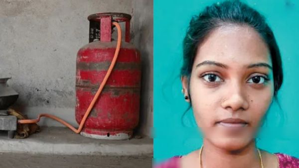 ராணிப்பேட்டை பிரவீனா.. டக்னு கேஸ் சிலிண்டரை திருப்பி.. கையில் லைட்டருடன் நின்ற நபர்.. திணறிய போலீஸ்