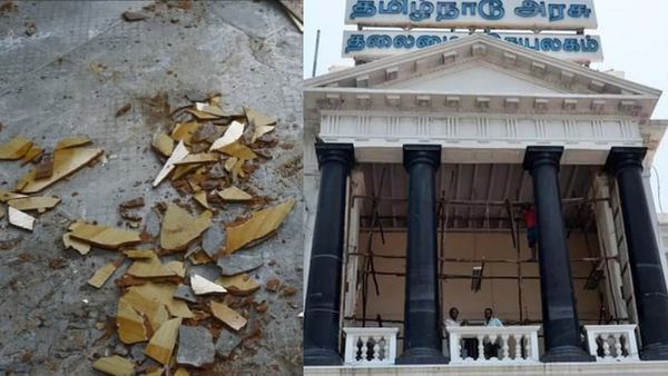 தலைமைச் செயலக கட்டிடத்தில் திடீர் விரிசல்.. பதறி அடித்து வெளியே ஓடிய அலுவலர்கள்! உடனே வந்த அமைச்சர்!