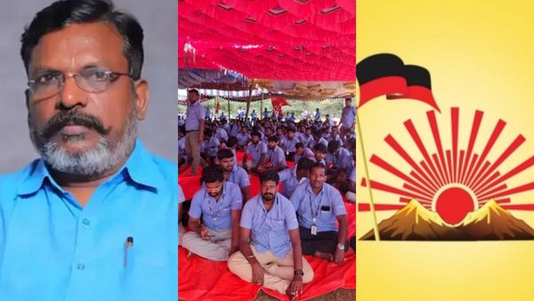 திமுகவுக்கு பிரஷர்.. சாம்சங் தொழிலாளர்களுக்கு ஆதரவாக திருமா.. களமிறங்கிய 3 கூட்டணி கட்சி தலைகள்