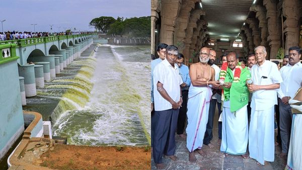 காவிரி: தமிழகத்தின் சட்டப் போராட்டங்கள் தீர்வாகாதாம்.. ஶ்ரீரங்கத்தில் மத்திய அமைச்சர் குமாரசாமி