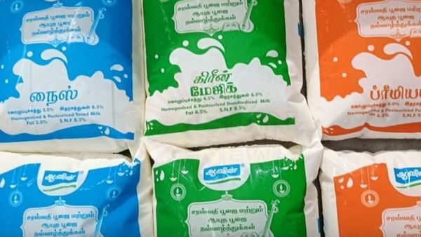 ஆவின் பால் பாக்கெட்டுகளில் ‘ஆயுத பூஜை’ மற்றும் ‘சரஸ்வதி பூஜை’ வாழ்த்துகள்