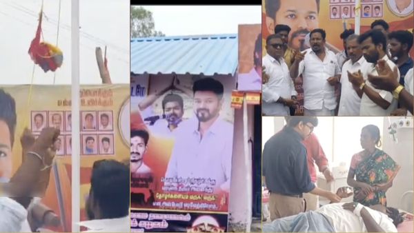 உடைந்த மண்டை.. விஜய்யின் தவெக - மார்க்சிஸ்ட் தொண்டர்கள் மோதல்.. நாகை அருகே பரபரப்பு