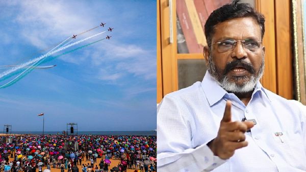 விமான சாகச நிகழ்ச்சியில் 5 பேர் பலி..உயர்மட்ட விசாரணைக்கு உத்தரவிட வேண்டும்.. திருமாவளவன் வேண்டுகோள்