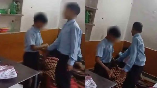 குப்புறப்படுத்த நிலையில் பெண் ஆசிரியருக்கு மசாஜ்.. ராஜஸ்தான் அரசுப் பள்ளி அவலம்