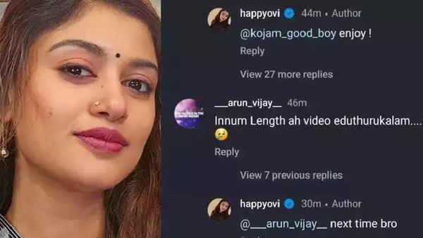 17 செகன்ட் ஆபாச வீடியோ! கையில் டாட்டூவை வைத்து நெட்டிசன்கள் அதகளம்! நடிகை ஓவியா தக் லைஃப் ரிப்ளை