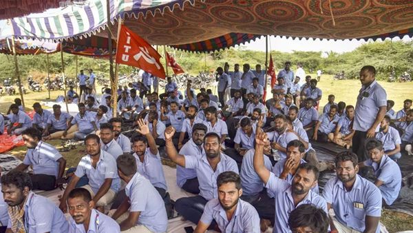 உடன்பாடு எட்டப்படவில்லை.. சாம்சங் இந்தியா தொழிலாளர்கள் போராட்டம் தொடர்கிறது: சிஐடியூ