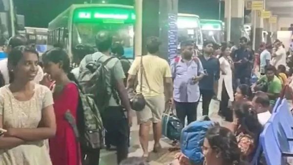 கிளாம்பாக்கம் பஸ் ஸ்டாண்டில் ஓவர்நைட்டில் மாற்றம்.. 