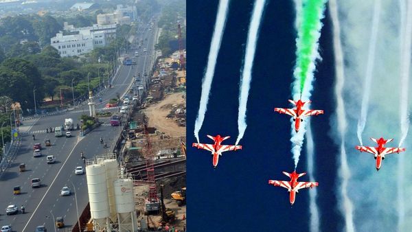 சென்னையில் இந்த ரூட்ல போக முடியாது! விமான சாகச நிகழ்ச்சியை ஒட்டி போக்குவரத்து மாற்றம்! நோட் பண்ணுங்க