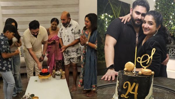 விஜயகுமார் வீட்டில் திடீர் பங்க்ஷன்.. கேக் வெட்டி கொண்டாடிய அருண் விஜய்.. குவியும் வாழ்த்துக்கள்