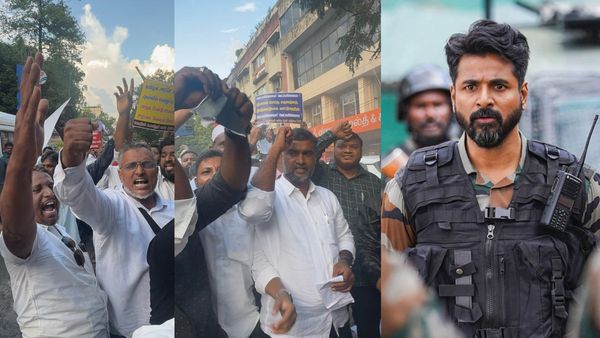 'அமரன்' படம் வெறுப்பு அரசியல் என்று எஸ்டிபிஐ குற்றச்சாட்டு.. தடைசெய்ய போராடி கைதான கட்சியினர்