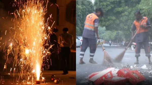 கொளுத்தி எடுத்த சென்னை மக்கள்! இன்று 12 மணி வரை 156 மெட்ரிக் டன் பட்டாசு குப்பைகள் அகற்றம்!