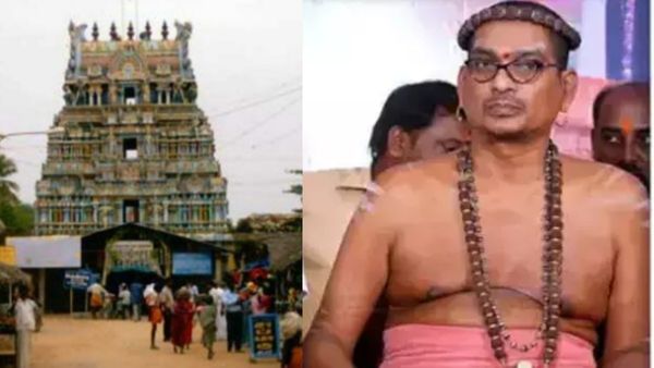 மடத்தின் ரூ.1500 கோடி சொத்துகளை அபகரிக்க திட்டம்! சூரியனார் கோயில் ஆதீனத்தின் மனைவி மீது புகார்