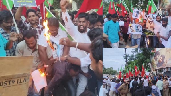 இஸ்லாமியர்கள் என்ன தீவிரவாதிகளா? சிவகார்த்தியேன், கமல் படங்கள் எரிப்பு! எஸ்டிபிஐ கட்சியினர் கைது!