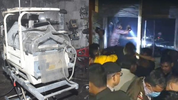 நள்ளிரவில் மருத்துவமனையில் திடீரென பற்றிய தீ! 10 பச்சிளம் குழந்தைகள் உடல் கருகி பலி.. உ.பியில் சோகம்