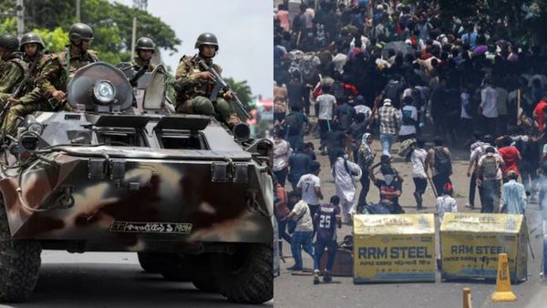 வங்கதேசத்தில் பதற்றம்.. அரசுக்கு எதிராக களமிறங்கிய ஷேக் ஹசீனா கட்சியினர்.. தட்டித்தூக்கிய ராணுவம்