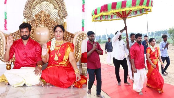 ஊரெல்லாம் சாமியாக பார்க்கும் என்னை..3வது திருமணம்! அன்னபூரணி rocked பக்தர்கள் shocked! திருமண கேலரி