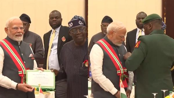 எலிசபெத் ராணிக்கு பின் மோடிக்கு கவுரவம்.. உயரிய விருது வழங்கி கவுரவித்த நைஜீரியா.. சிறப்பு இதுதான்
