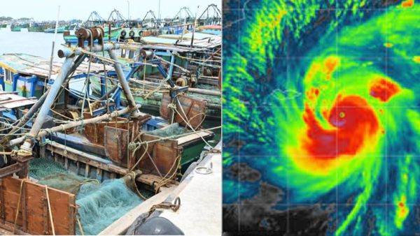 வங்கக்கடலில் தீவிரமாகிறது ஆழ்ந்த காற்றழுத்த தாழ்வுப் பகுதி.. ராமேஸ்வரம் மீனவர்களுக்கு மேஜர் அலர்ட்