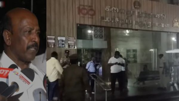 தீப்பற்றி வெடித்த மின்கம்பி.. கிண்டி மருத்துவமனையில் மின்தடைக்கு என்ன காரணம்? சுப்பிரமணியன் பதில்