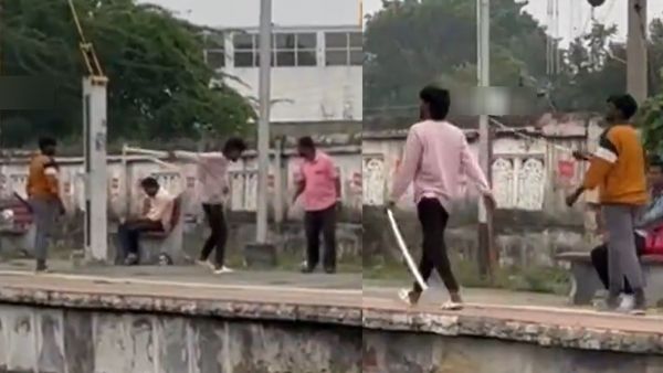 கஞ்சா போதை! கல்லூரி மாணவர்கள் அட்டகாசம்.. சென்னையில் ரயிலுக்கு காத்திருந்த பயணிகள் மீது தாக்குதல்