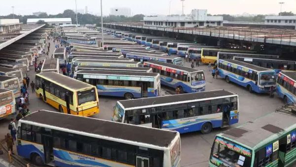 கோயம்பேட்டில் குவிந்த ஐயப்ப பக்தர்கள்.. சபரிமலை செல்வோருக்கு ஹாப்பி நியூஸ்!