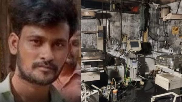 அய்யோ கடவுளே! உபி மருத்துவமனையில் பல குழந்தைகளை மீட்ட வியாபாரி! சொந்த இரட்டை மகள்களை இழந்த சோகம்