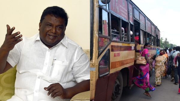 “570 கோடி முறை இலவச பேருந்தில் பயணித்த மகளிர்! இதுதான் திராவிட மாடல்!” சிவசங்கர் பெருமிதம்