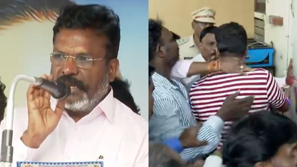 திருமா பேசும்போது ‛ஆஃப்பான மைக்’.. கோபத்தில் மின் ஊழியரை தாக்கிய விசிகவினர்.. சென்னையில் பரபரப்பு