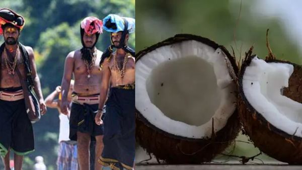 சபரிமலைக்கு செல்லும் பக்தர்கள் வீட்டை விட்டு கிளம்பும் போது தேங்காய் உடைப்பது ஏன் தெரியுமா?