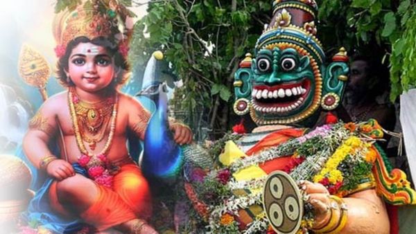 நாளை சூரசம்ஹாரம்.. கந்த சஷ்டி விரதம் 6ம் நாளில் ஒளிரும் ச, ர, வ, ண, ப, வ தீபம்.. நைவேத்தியம் இதுதான்