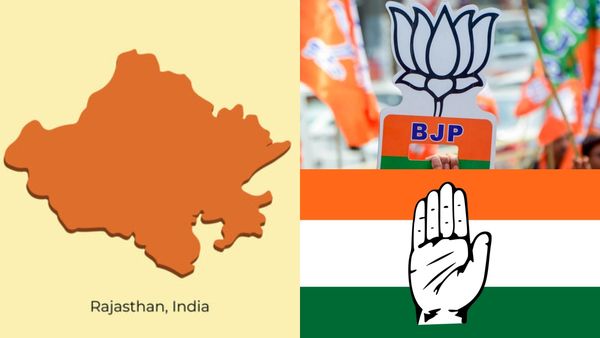பரிதாபத்தில் காங்கிரஸ்.. ராஜஸ்தானில் 7ல் 3 தொகுதிகளில் 3வது இடத்துக்கு தள்ளப்பட்ட ‛கை’.. பாஜக மாஸ்