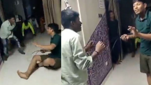 சவுக்கடி தாங்காமல் கதறிய மாணவர்கள்! தீயாக பரவும் வீடியோ: ஆந்திரா பரபர