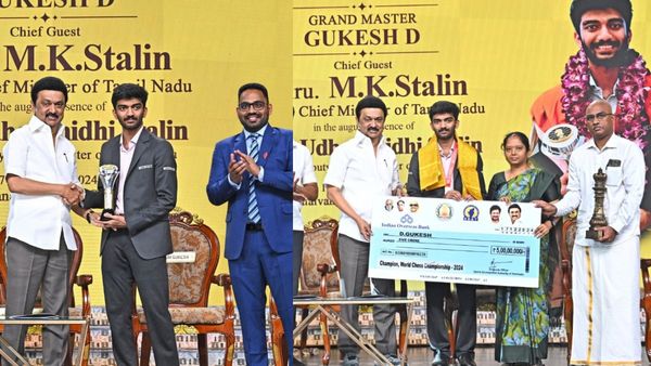 நம்முடைய பையன்.. நம்ம பையன் குகேஷ்! அழுத்திச் சொன்ன முதல்வர் ஸ்டாலின்! மேடையில் சொன்ன செஸ் ரகசியம்!