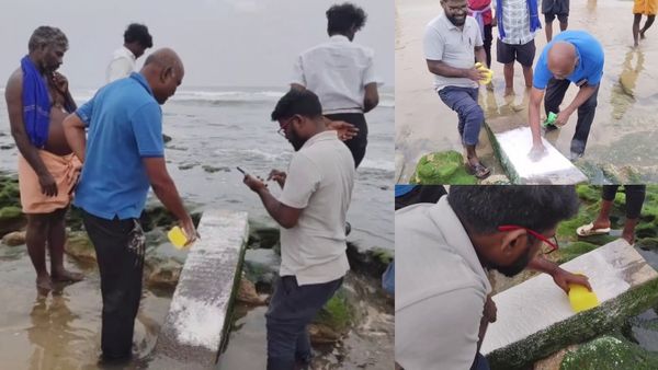 திருசெந்தூர் கடலில் வந்த பொக்கிஷம்! கல்வெட்டாய் வந்து முருகன் சொன்ன ரகசியம்! பூரித்து போன பக்தர்கள்! 